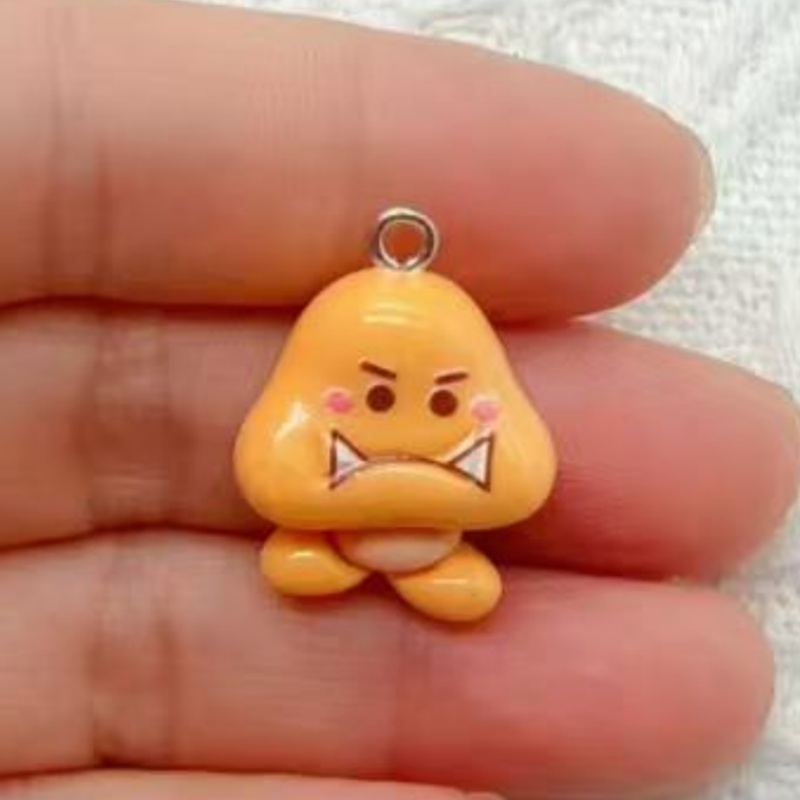 10pcs resin cartoon pendant, D - Resin Art Love ulasan dan harga