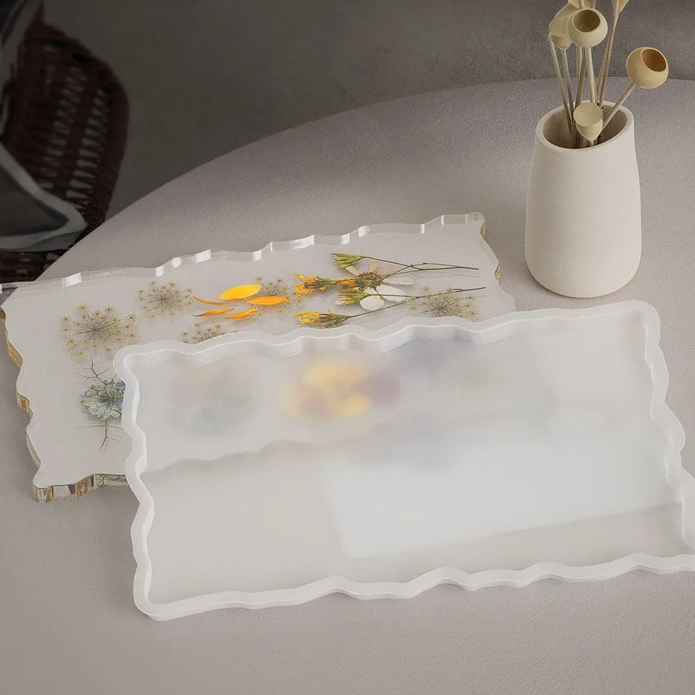 Tray Epoxy Resin Silicone Mold - Resin Art Kit With Molds ulasan dan harga