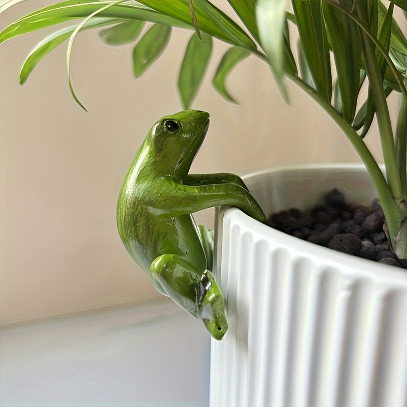 Mini Cute Resin Frog Statue Cl - Resin Art Design ulasan dan harga