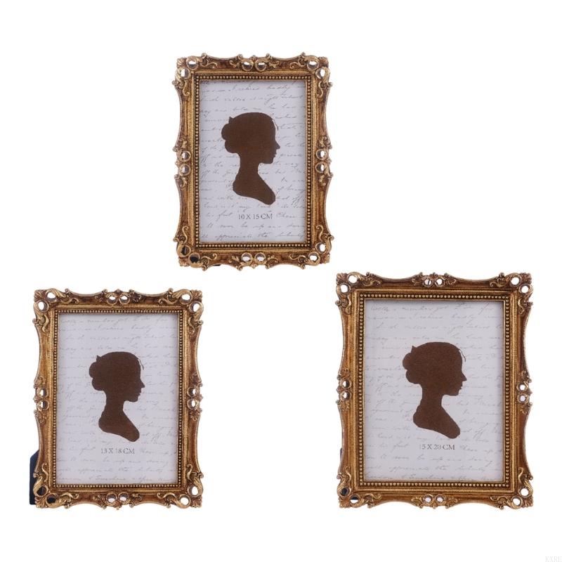Retro Picture Frame,Mini Antiq - Resin Art Photo Frame ulasan dan harga