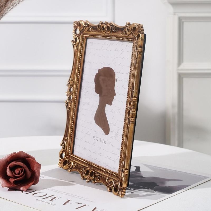 Retro Picture Frame,Mini Antiq - Resin Art Photo Frame ulasan dan harga