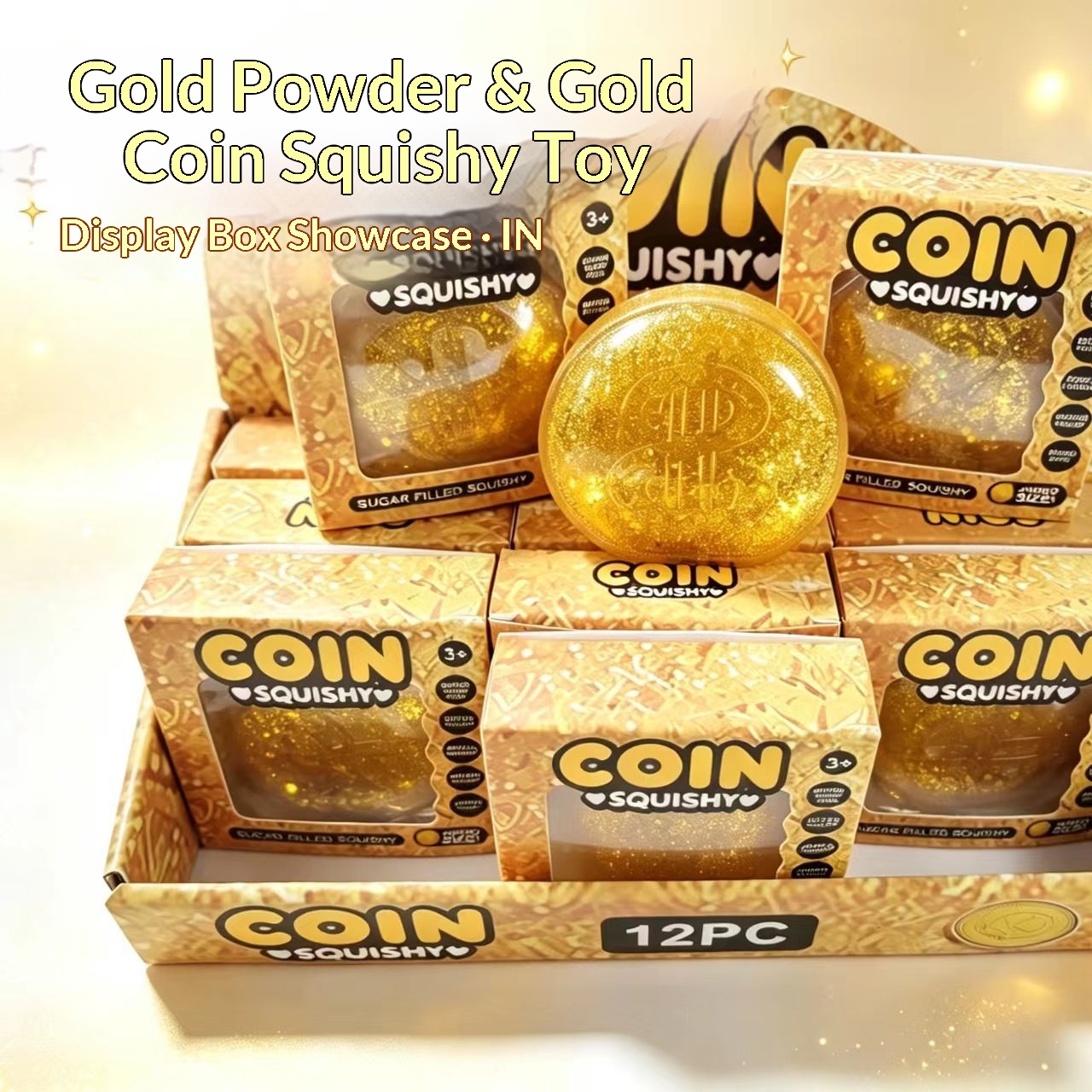 12pcs/Full Case 8.5cm Glitter  - Resin Art And Deco ulasan dan harga
