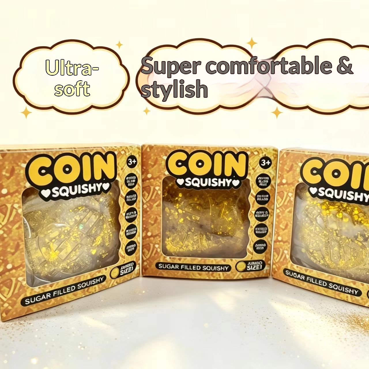 12pcs/Full Case 8.5cm Glitter  - Resin Art And Deco ulasan dan harga
