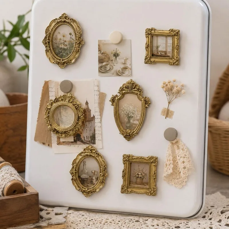 10/5pcs Vintage Resin Mini Pho - Resin Art For Photo Frame ulasan dan harga