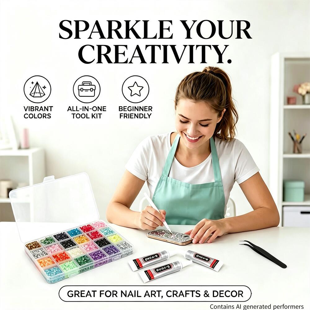 Multi Color 3mm Flatback Resin - Resin Art Tool Kit ulasan dan harga