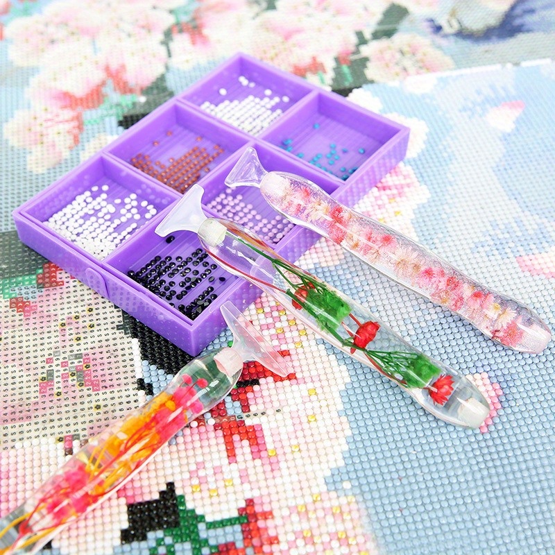 1set Flower Design Resin 5D Di - Resin Art Design ulasan dan harga
